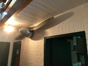 Hélice bipale à pas variable – Aluminium / Acier – vers 1945–1960