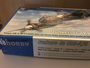 Maquette à monter – Junkers Ju 88D-2/4 Special HOBBY 1/48E