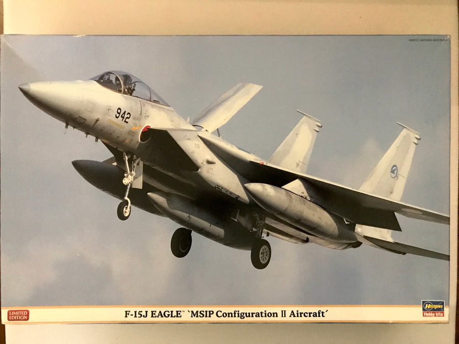 Maquette à monter - F-15J EAGLE 'MSIP Configuration II Aicraft' Hasegawa 1/48e