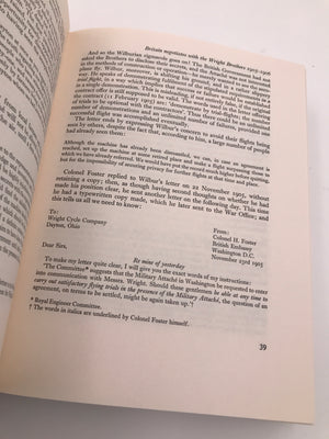 EARLY AVIATION AT FARNBOROUGH: THE FIRST AEROPLANES (VOL. II)