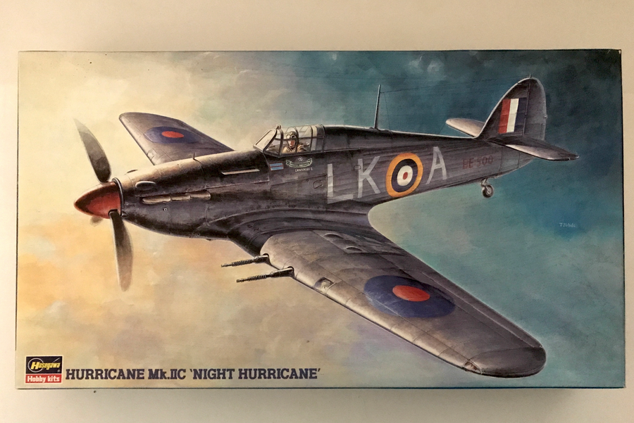 Maquette à monter - HURRICANE Mk.IIC 'NIGHT HURRICANE' Hasegawa 1/48e