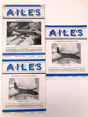 « l'écho des AILES » Revue belge pour la défense des intérêts aéronautiques, fondée en 1930