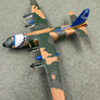DIE-CAST MODEL — BELGIAN SPECIAL 20 YEARS — LOCKHEED C-130H HERCULES — GEMINI MACS — 1:400 — WITH ORIGINAL BOX