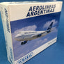 DIE-CAST MODEL — 🇦🇷 Aerolíneas Argentinas — Boeing 747-400 — Schabak — 1:600 — WITH ORIGINAL BOX —  still sealed in its original protective plastic shrink wrap —