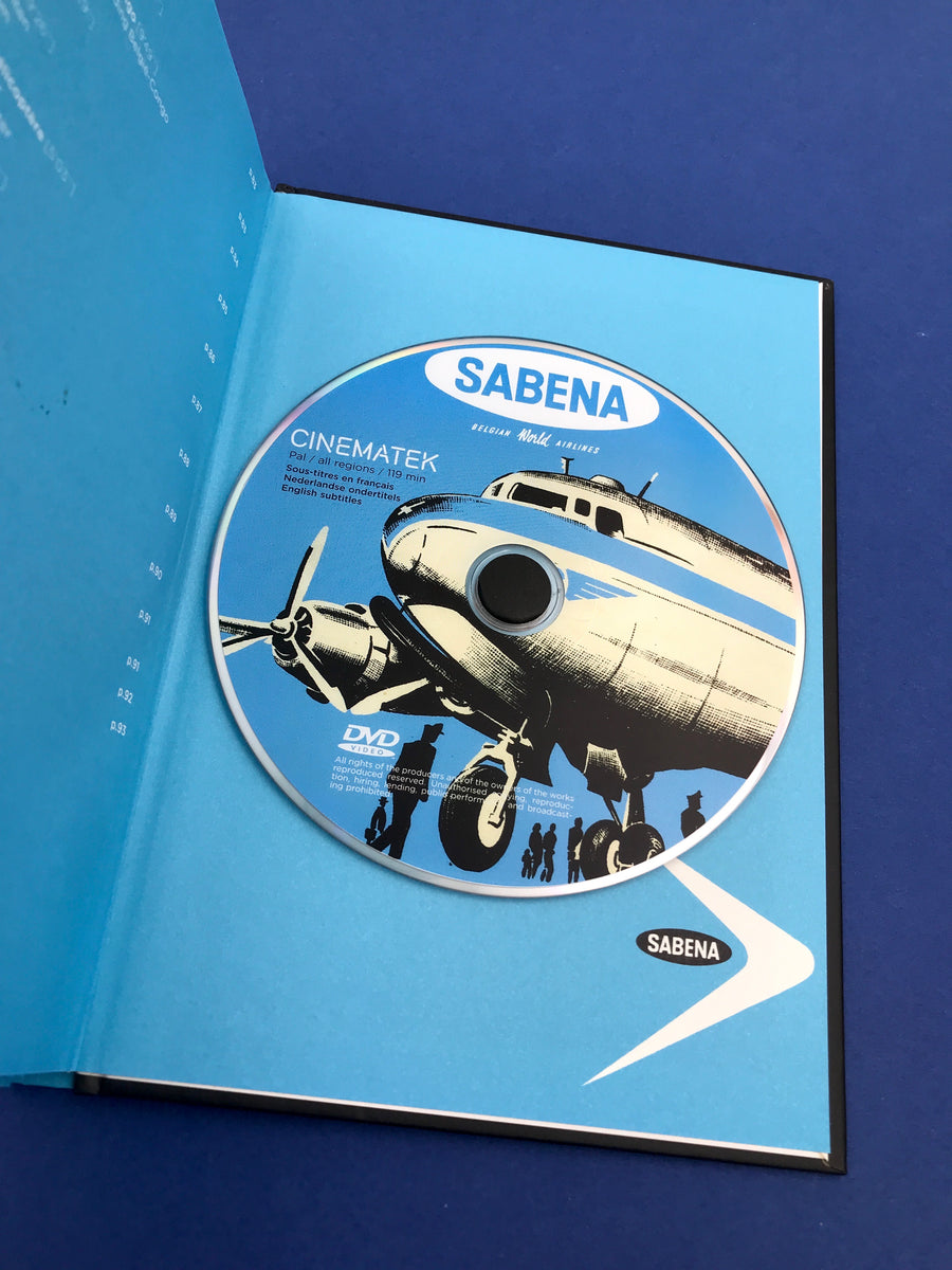 Sabena. Belgian World Airlines (trilingue) CINEMATEK (DVD+LIVRE)