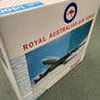 DIE-CAST MODEL — Royal Australian Air Force — Boeing 707 — Herpa — 1:500 — WITH ORIGINAL BOX —