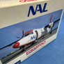 DIE-CAST MODEL — 🇯🇵 NAL ((Nagoya Air Lines) — FOKKER 50  — 1:500 — WITH ORIGINAL BOX —
