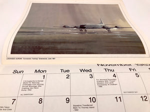 1982 "Colours" Calendar (415 SQUADRON)