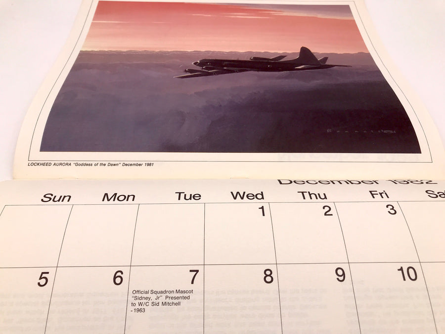 1982 "Colours" Calendar (415 SQUADRON)