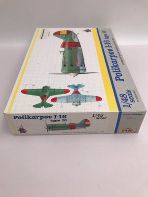 Maquette à monter - Polikarpov I-16 type 10 – eduard WEEKEND EDITION 1/48 (LIKE NEW - INSIDE NON OPENED)