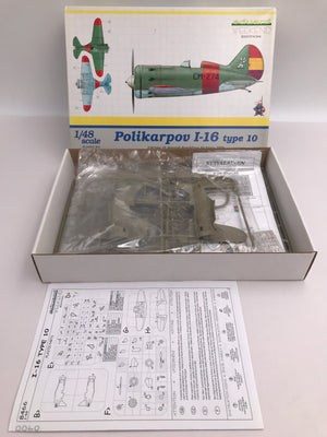 Maquette à monter - Polikarpov I-16 type 10 – eduard WEEKEND EDITION 1/48 (LIKE NEW - INSIDE NON OPENED)