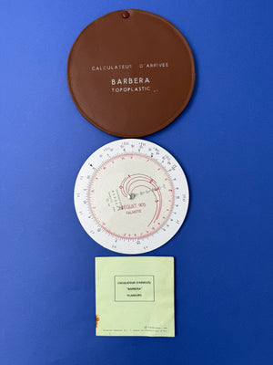 CALCULATEUR D'ARRIVÉE PLANEURS 'BARBERA' TOPOPLASTIC "BRÉGUET 905 FAUVETTE"