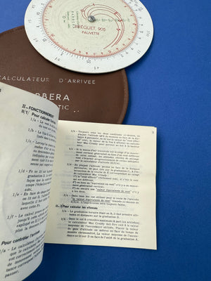 CALCULATEUR D'ARRIVÉE PLANEURS 'BARBERA' TOPOPLASTIC "BRÉGUET 905 FAUVETTE"