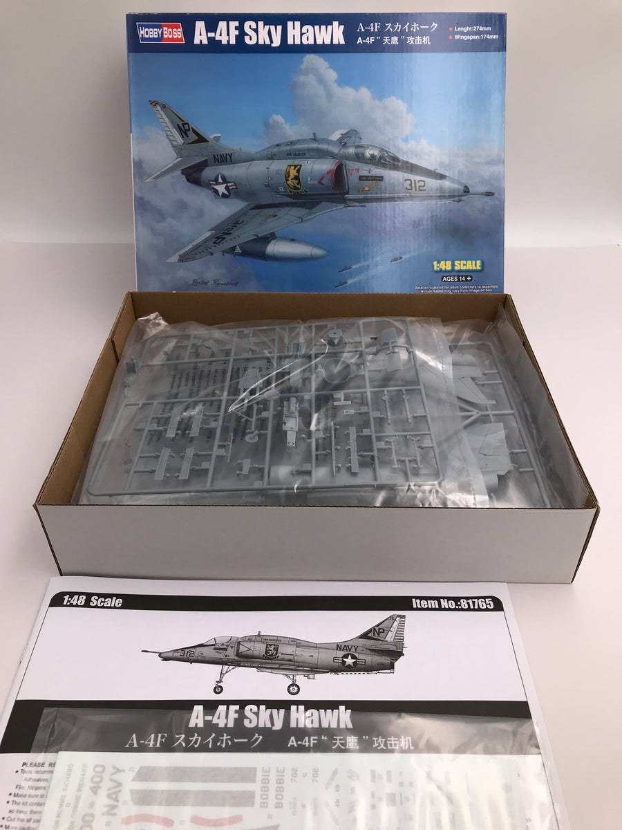 Maquette à monter – A-4F Sku Hawk – HOBBY BOSS 1/48 (LIKE NEW - INSIDE NON OPENED)