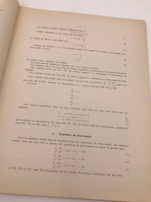 (N°5 JANVIER 1927) BULLETIN DU SERVICE TECHNIQUE DE L'AÉRONAUTIQUE