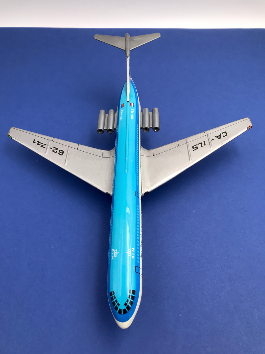 Quadrimoteur russe Ilyushin IL-62 ( KLM, CA / PH - ILS, 62 - 741 ) 35 cm x 30 cm