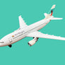 DIE-CAST MODEL — 🇵🇬 Air Niugini — Airbus A310-300 — Herpa — 1:500 — WITH ORIGINAL BOX —