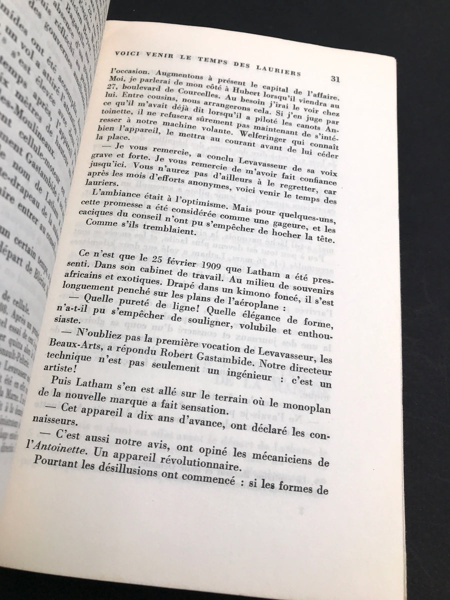 MATCH POUR LA MANCHE – L’EXTRAORDINAIRE AVENTURE DE BLERIOT (dédicacé)