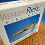 DIE-CAST MODEL — Western Pacific Airlines — Boeing 737-300 “The Simpsons” Livery — Herpa — 1:500 — WITH ORIGINAL BOX —