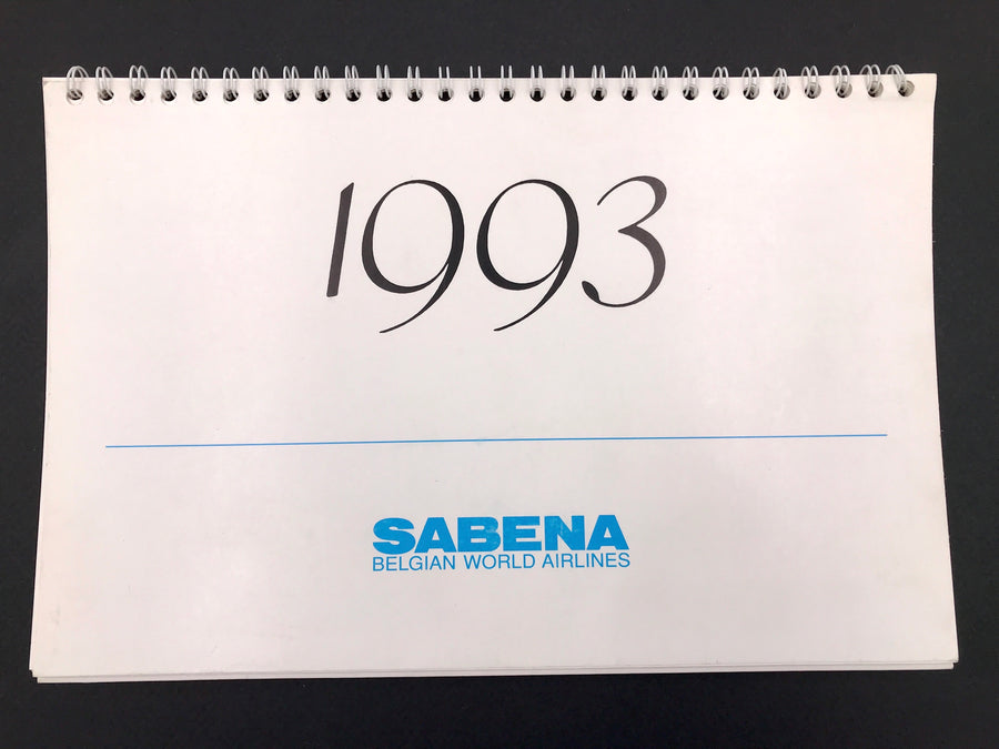 CALENDRIER/KALENDER SABENA 1993