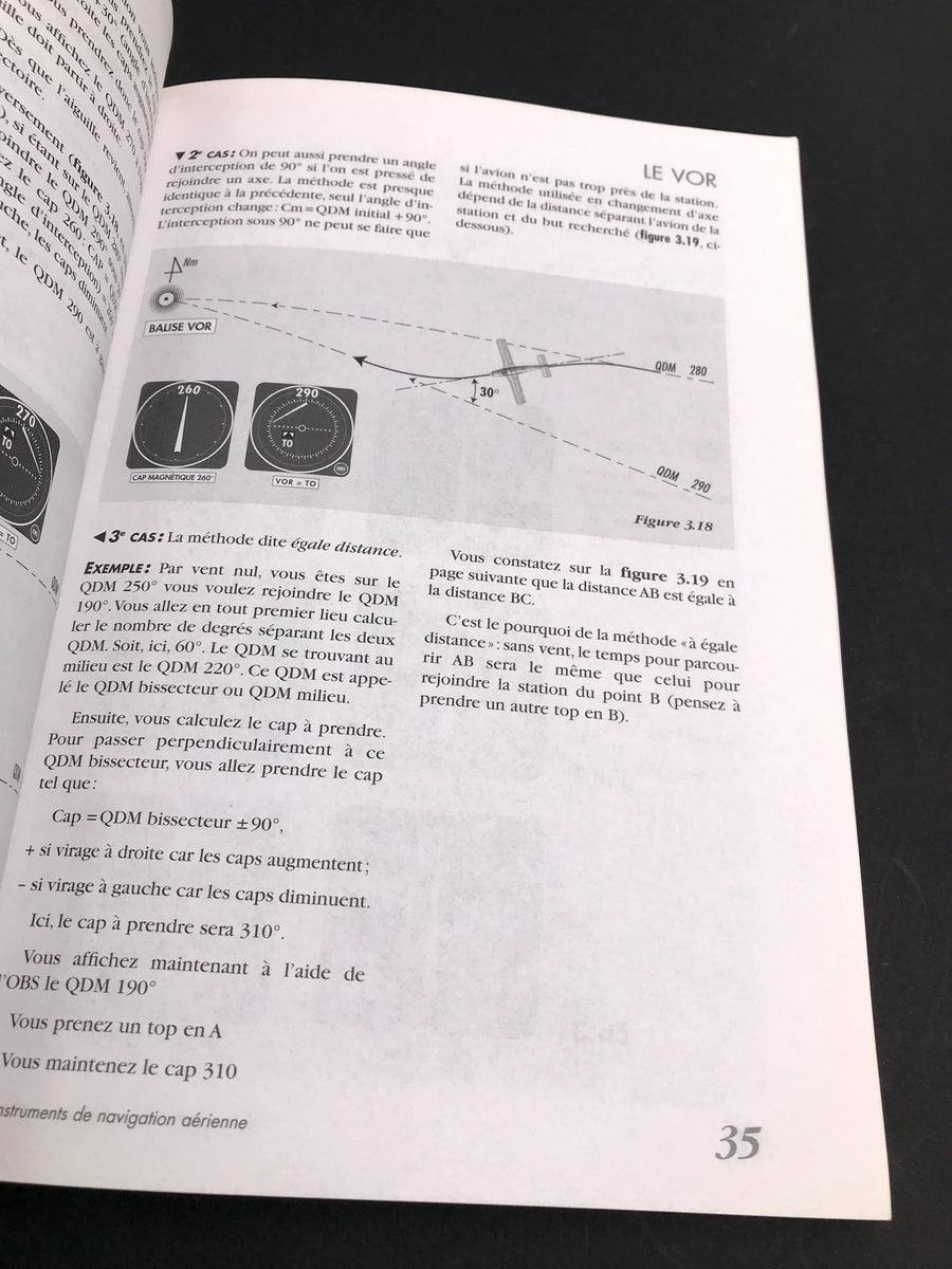 INSTRUMENTS DE NAVIGATION AÉRIENNE — description et fonctionnement ( troisième édition augmentée )