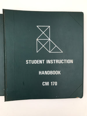 STUDENT INSTRUCTION HANDBOOK CM 170