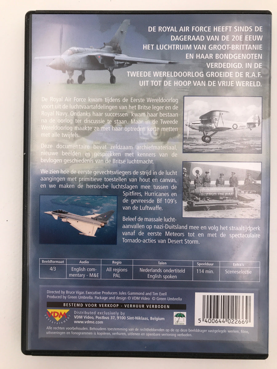 ***AS NEW*** [DVD] THE ROYAL AIR FORCE STORY - HET VERHAAL VAN DE ROYAL AIR FORCE