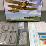 MAQUETTE À MONTER - Beechcraft D17S Staggerwing High-Speed Passenger Aircraft Roden | N° 446 | 1:48 **LIKE NEW INSIDE UNOPENED**