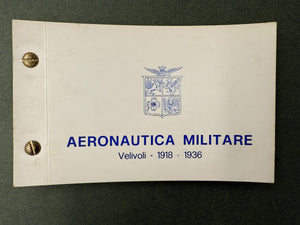 AERONAUTICA MILITARE Velivoli - 1918 - 1936