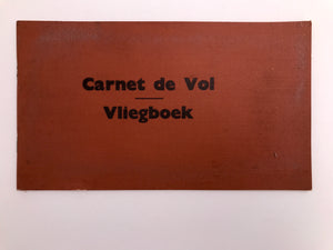 Carnet de Vol – Vliegboek ( Vierge )