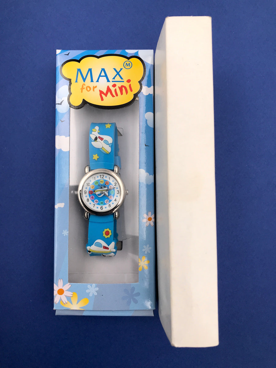 Montre pour enfant en acier inoxydable - neuve de stock -