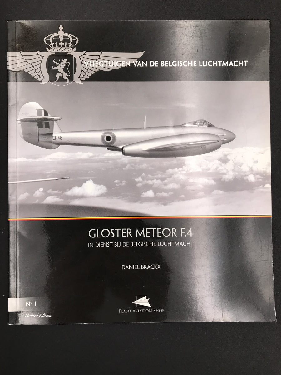 Gloster Meteor Mk.4 in dienst bij de Belgische Luchtmacht