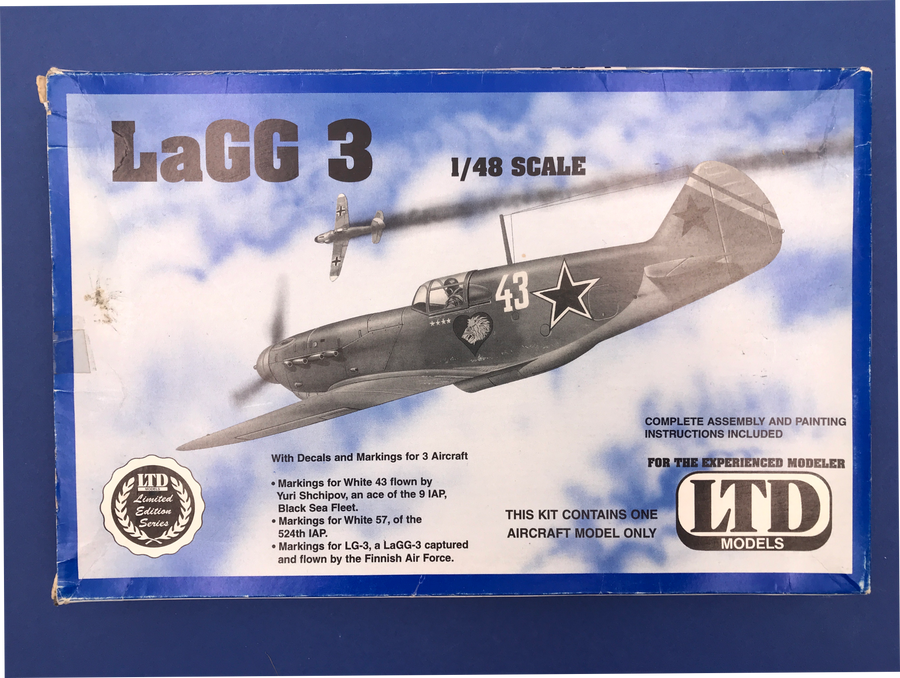 Maquette à monter – LaGG 3 LTD MODELS 1/48E (LIKE NEW - INSIDE NON OPENED)