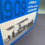 JANE'S ALL THE WORLD'S AIRCRAFT 1909 (REPRINT 1969)