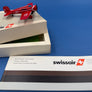 DIE-CAST MODEL — 🇨🇭 Swissair — Lockheed P-3 Orion — 1:87 — with original box & book Swissair's 50th Birthday
