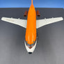 Fokker F28 Fellowship — maquette métal — 39 x 32 cm — fabrication hollandaise