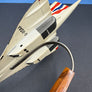Maquette Concorde British Airways sur socle bois – 60 x 26 cm — 1:100 —