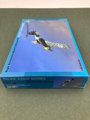 Maquette à monter - Regia Aeronautica Macchi C.200 serie VII PACIFIC COAST MODELS 1/48e  (LIKE NEW - INSIDE NON OPENED)