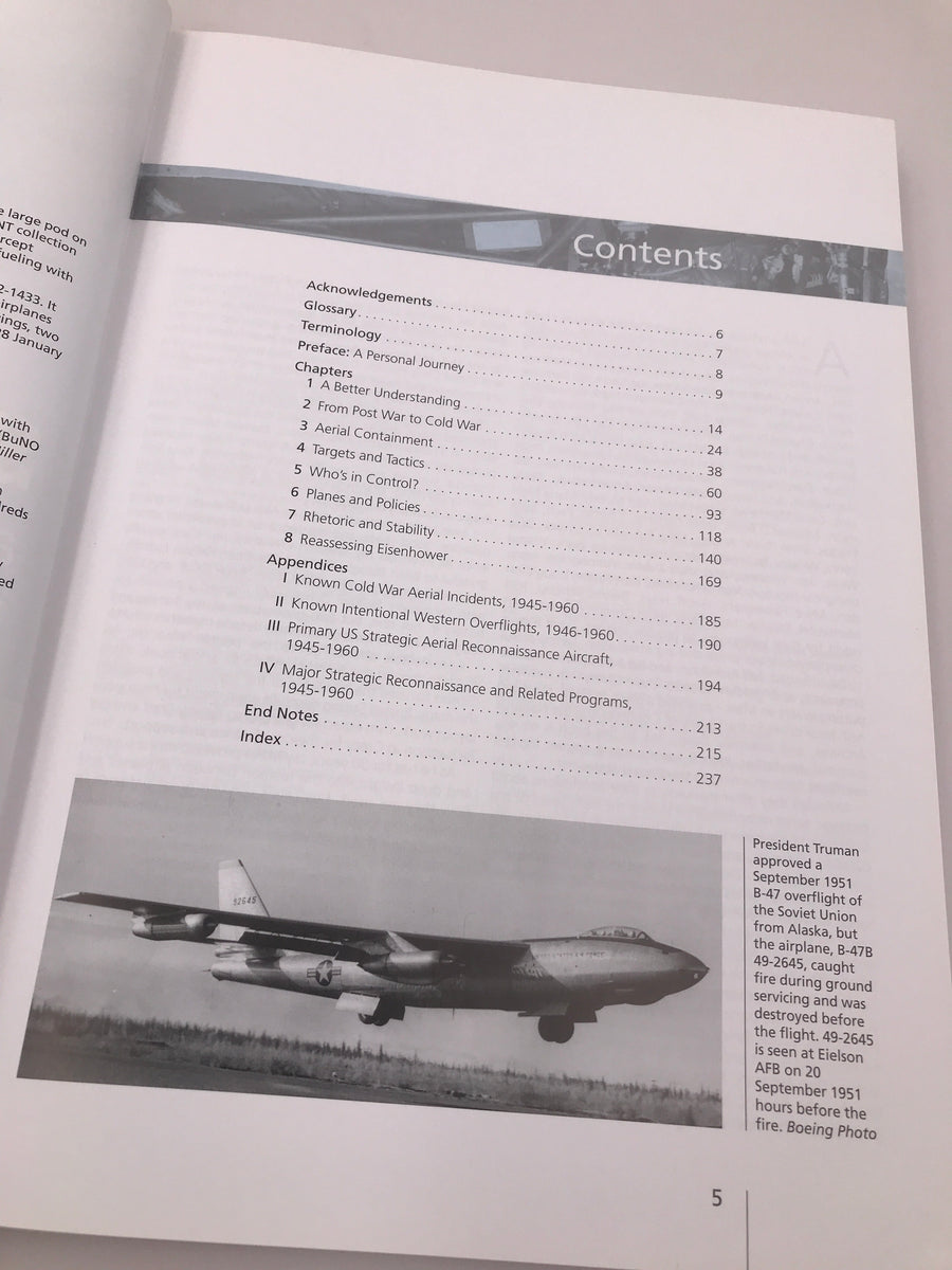 Spyflights and Overflights US Strategic Aerial Reconnaissance Volume 1 1945 – 1960 *** LIKE NEW ***