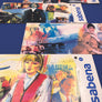 Plaques promotionnelles originales de la SABENA (fin 1980 – début 1990)