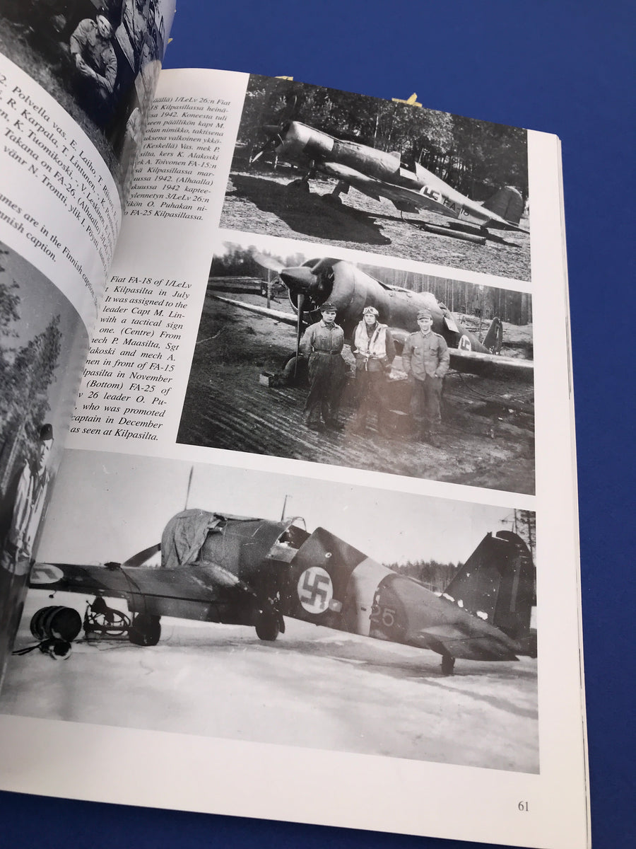 SUOMEN ILMAVOIMIEN HISTORIA – Fiat G.5O – Caidron-Renault C.R. 714