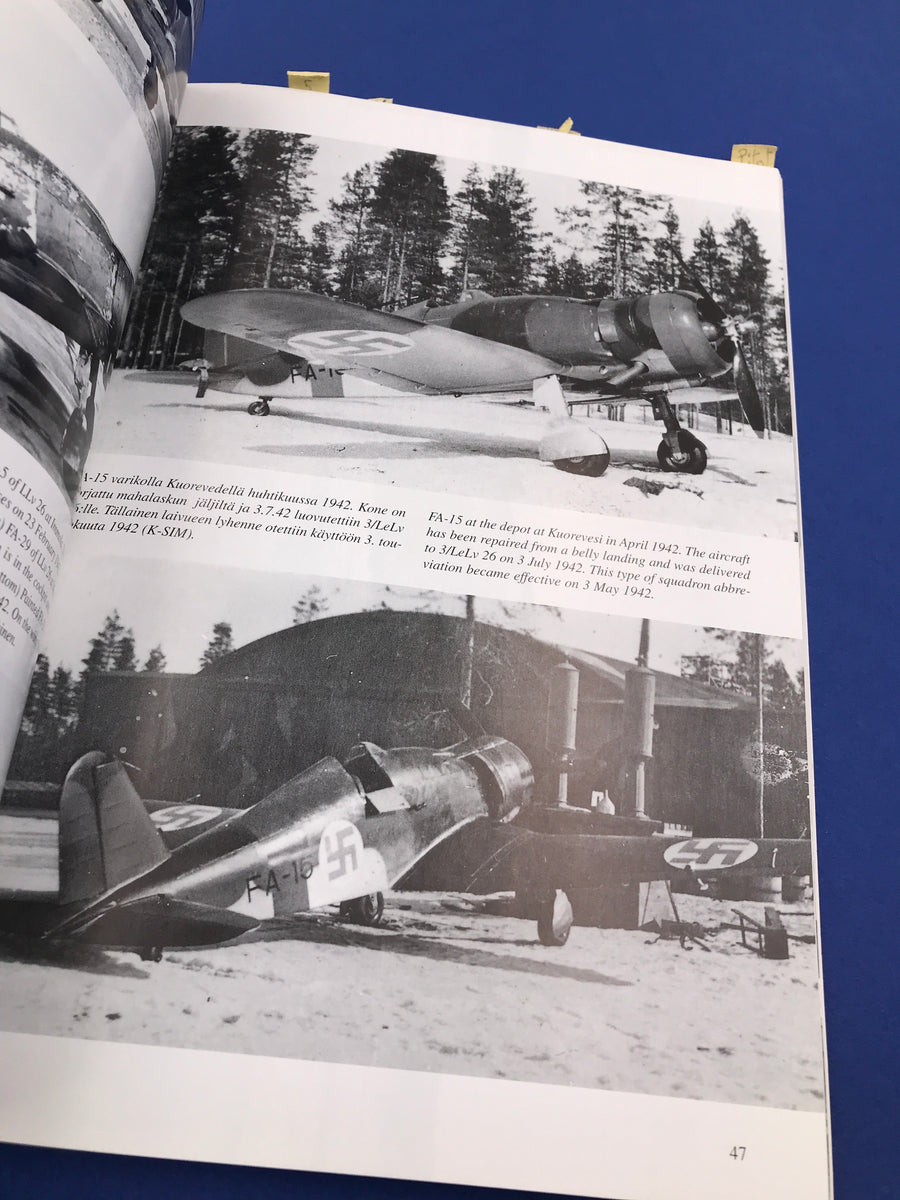 SUOMEN ILMAVOIMIEN HISTORIA – Fiat G.5O – Caidron-Renault C.R. 714