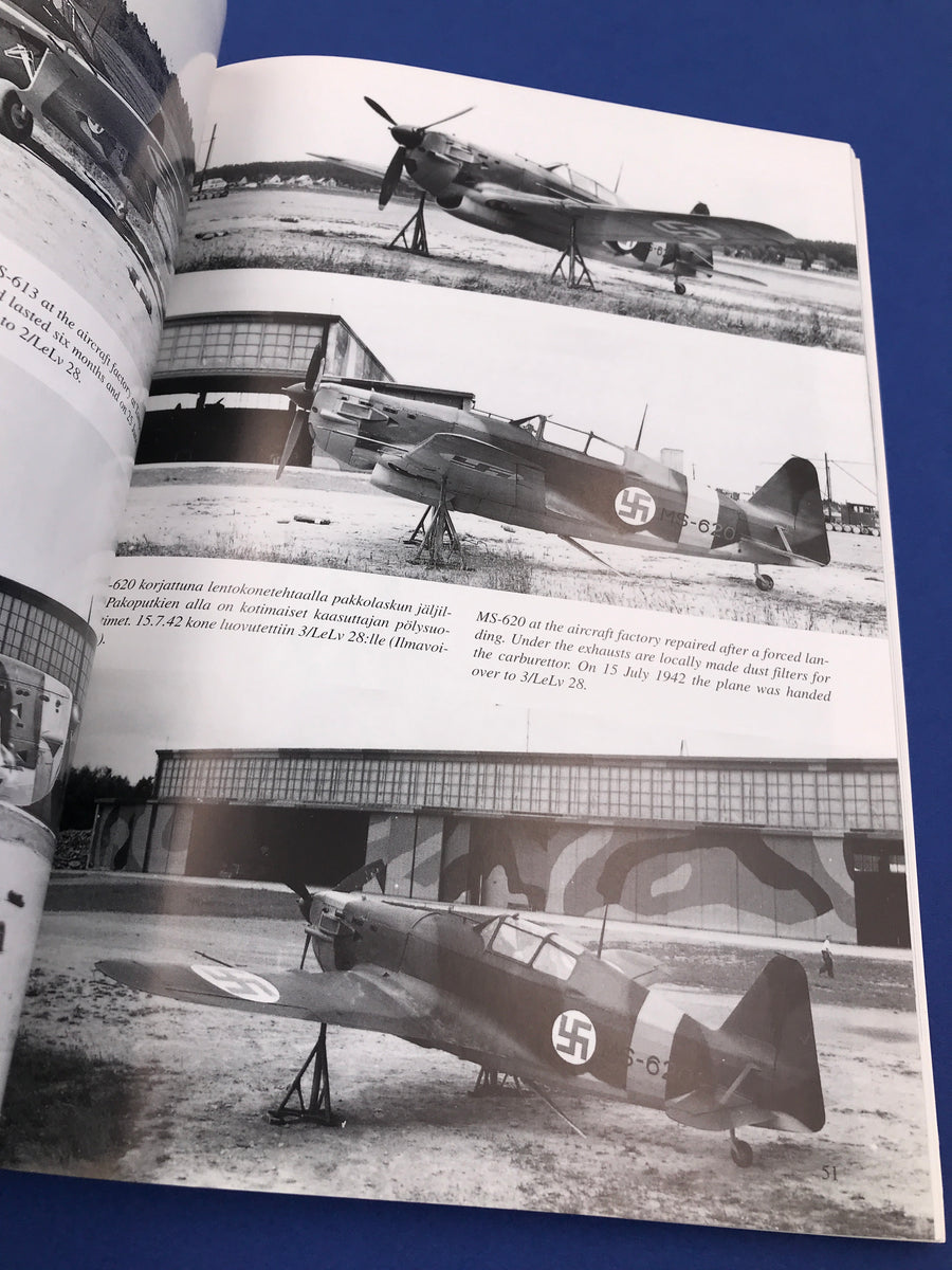 SUOMEN ILMAVOIMIEN HISTORIA – Morane-Saulnier – M.S. 406