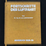 FORTSCHRITTE DER LUFTFAHRT — JAHRBUCH 1929 / 30 —