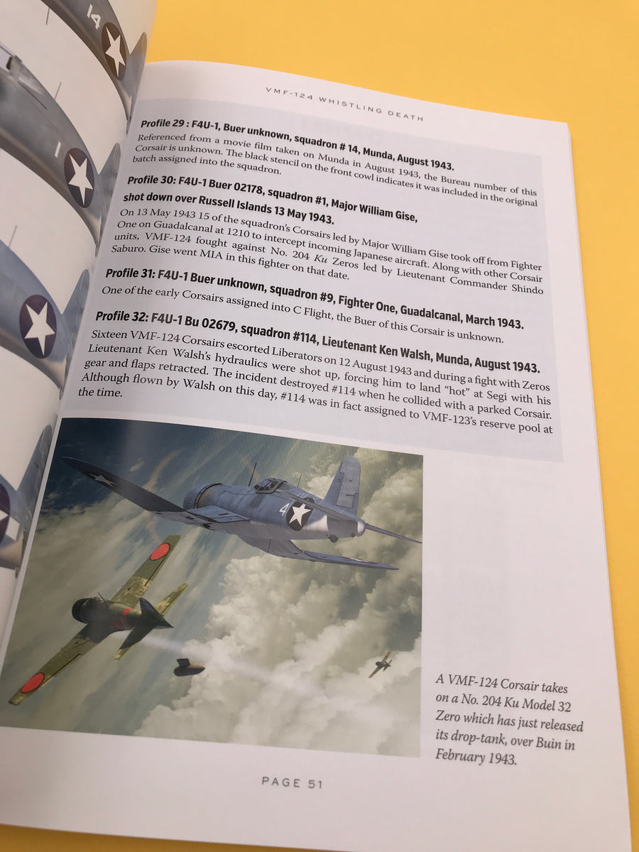 PACIFIC PROFILES – VOLUME FOUR – Allied Fighters: Vought F4U Corsair Series Solomons Theatre 1943-1944