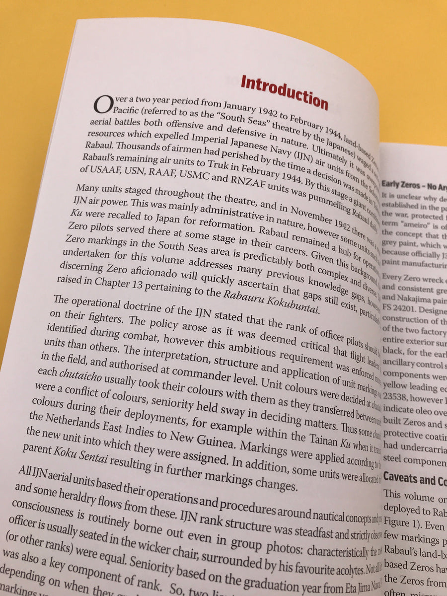 PACIFIC PROFILES – VOLUME FIVE – Japanese Navy Zero Fighters (land-based) – New Guinea and the Solomons 1942-1944
