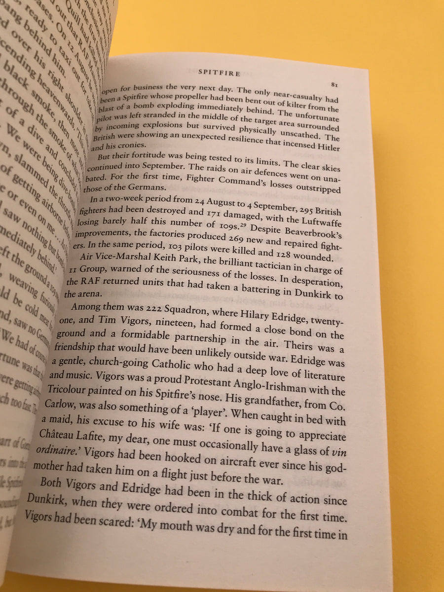 THE SUNDAY TIMES BESTSELLER – SPITFIRE – ‘The best book you will ever read about Britain’s greatest warplane.’