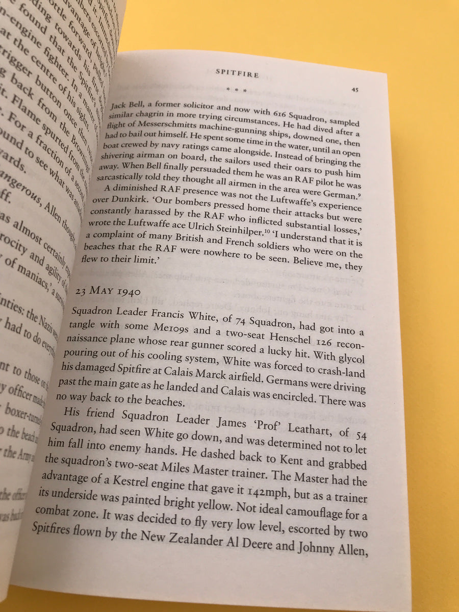 THE SUNDAY TIMES BESTSELLER – SPITFIRE – ‘The best book you will ever read about Britain’s greatest warplane.’