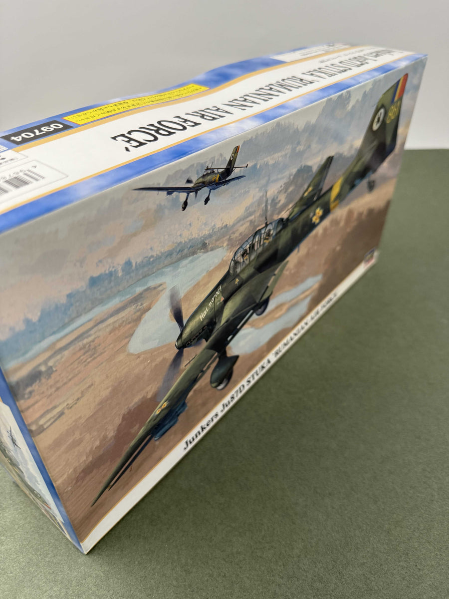 MAQUETTE À MONTER - Junkers Ju 87D Stuka `Rumanian Air Force´ Hasegawa | No. 09704 | 1:48