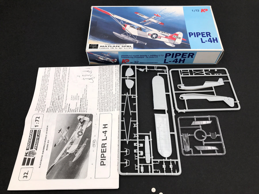 Maquette à monter PIPER L-4H (Plastic model) *** contenu ouvert, vente pour pièces ***